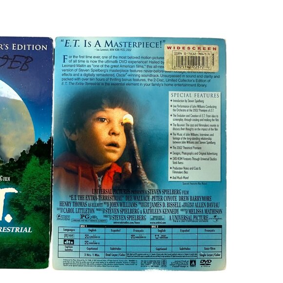 ET The Extra Terrestrial 2002 Steven Spielberg PG Universal Widescreen 2-Disc - Picture 5 of 9